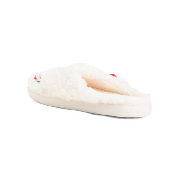 LULLA COLLECTION White Cherry Slippers - Picture 2 of 2